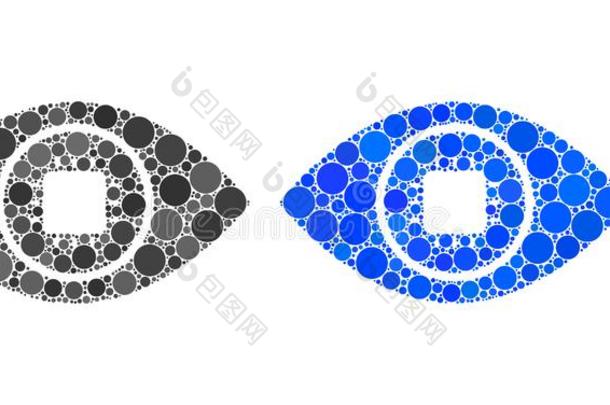 仿生学的眼睛透镜作品偶像关于球的物料项目