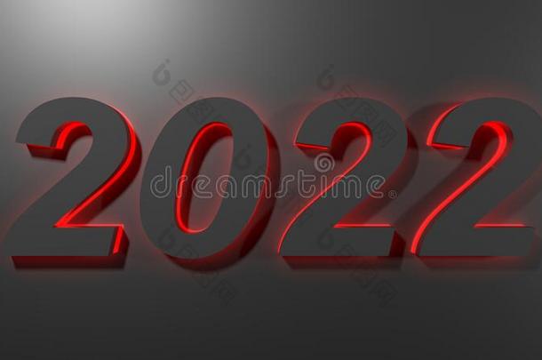 <strong>2022</strong>采用黑的数字和红色的背光,向一黑的surf一ce-3