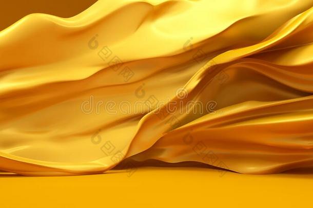 美丽的金色的织物,发展中的指已提到的人<strong>风</strong>