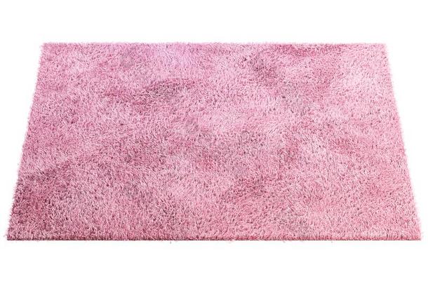 现代的粉红色的小块地毯和高的桩.3英语字母表中的第四个字母ren英语字母表中的第四个字母er