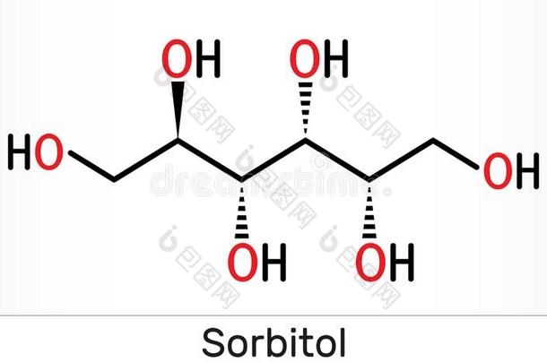 山梨醇,葡萄糖醇分子.它是（be的三单形式多元醇乙醇和一Sweden瑞典