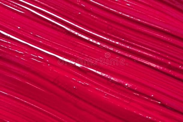 涂抹和<strong>质地</strong>关于红色的<strong>口红</strong>或丙烯酸塑料颜料.