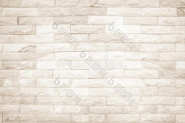 乳霜和白色的墙质地背景,砖石头模式<strong>摩登</strong>派
