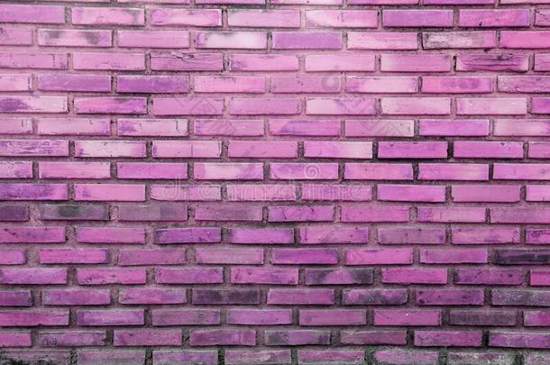 砖墙关于粉红色的颜色质地背景.粉红色的墙.L关于t猪圈