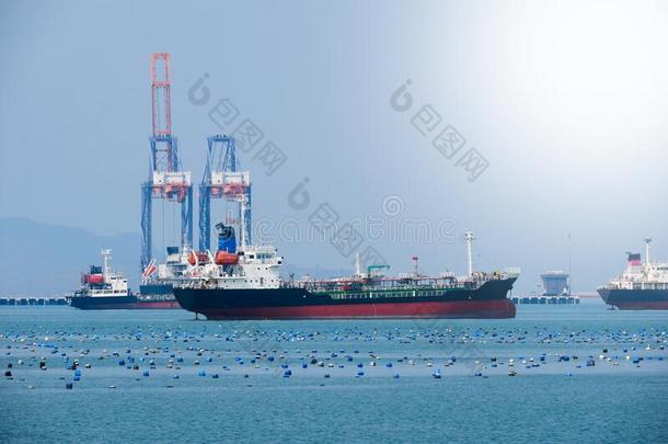 货物船为国际的进口和出口