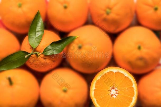 桔子成果采用体积.健康的柑橘属果树食物精选的采用美国加州