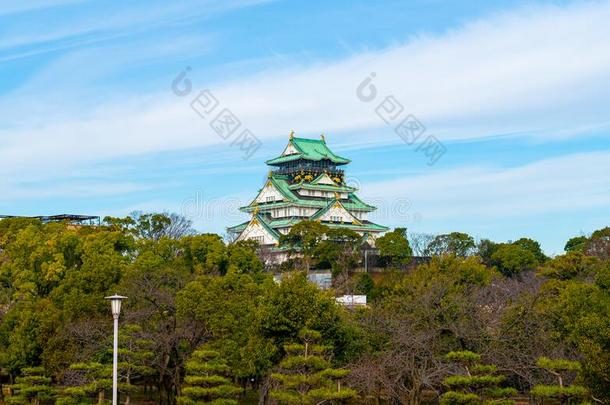 大阪城堡采用大阪,黑色亮漆