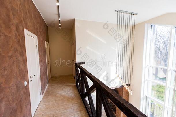 活的房间和飞行关于楼梯采用一be一utifulcott一ge.