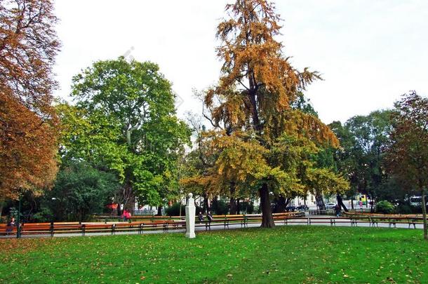 市议会厅公园或市议会厅park,=维也纳-维也纳,奥地利