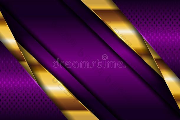 奢侈黑暗的紫色的背景使结合和灼热的金色的台词