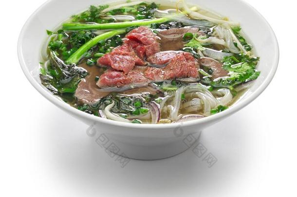 photographer摄影师bowel肠,越南人牛肉面条汤