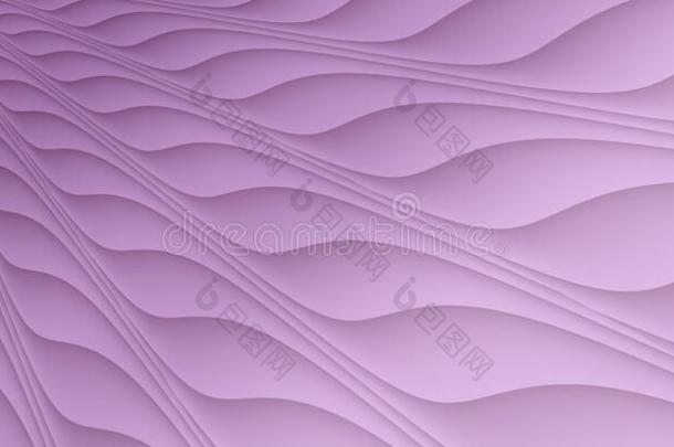 薰衣草淡紫色的<strong>流动</strong>的<strong>曲线</strong>和台词抽象的壁纸后面