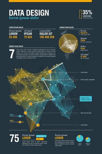 未来的信息图.信息美的设计.复杂的是图片