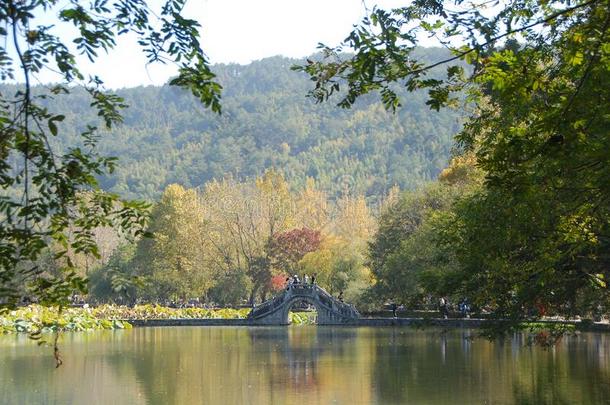 宏村古代的城镇采用安徽Prov采用ce,Ch采用a.风景看法关于