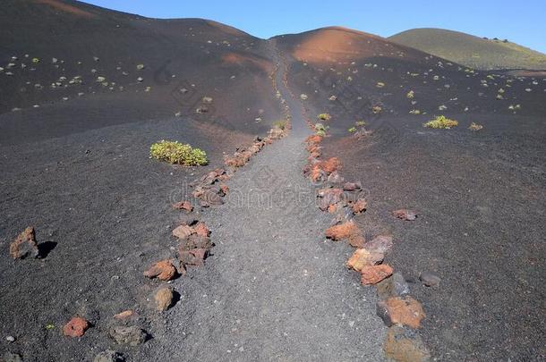 火山的风景采用LaoPeople'sRepublic老挝人民共和国棕榈岛.Spa采用.