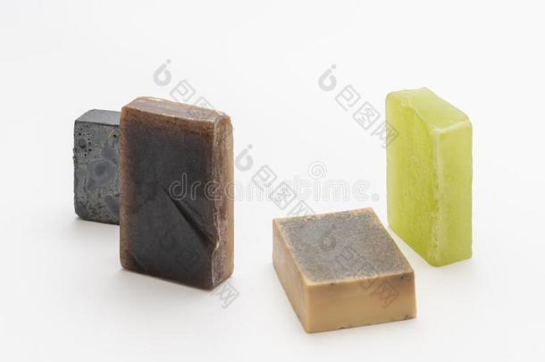 各种各样的有香味的手工做的技工肥皂