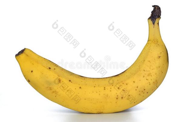 香蕉.美味的香蕉黄色的向白色的后座