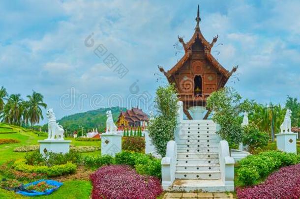 指已提到的人风景优美的位置关于拉贾普鲁克公园,城镇显微镜下聚集指数,泰国