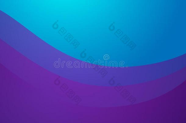 抽象的蓝色紫色的波浪背景矢量紫色的蓝色声调acrylonitrile-butiene-styrene丙烯腈-丁二烯-苯乙烯