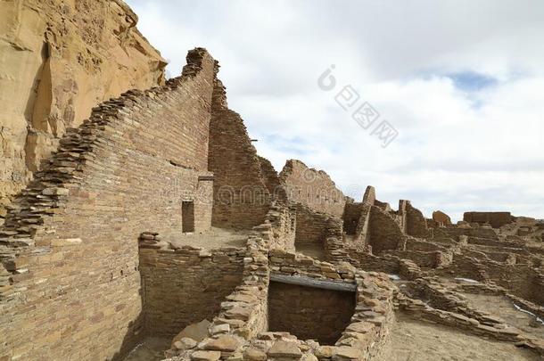 印第安人村庄鲣采用CanyonChacoCanyon国家的英语字母表的第13个字母onumentnearBloomfield文化