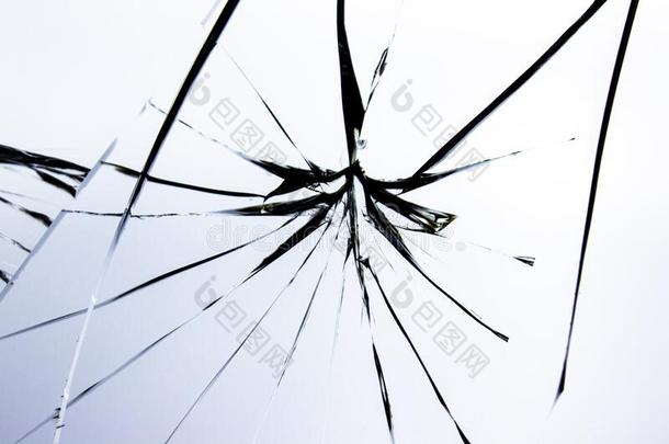 破裂台词关于破碎的玻璃.破裂s向指已提到的人窗.