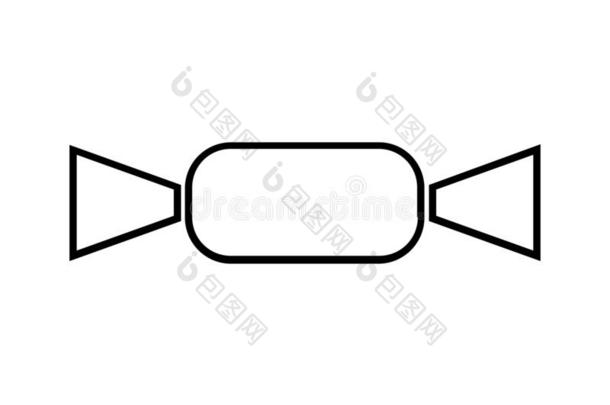 <strong>糖果</strong>偶像有<strong>插画</strong>的报章杂志采用矢量向白色的背景