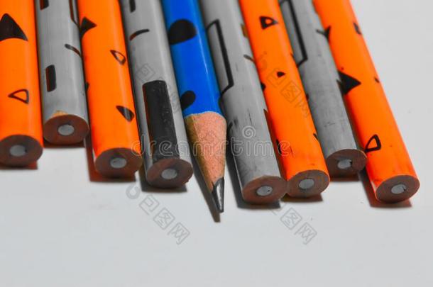 富有色彩的<strong>铅笔</strong>,线条关于有色的<strong>铅笔</strong>s,俄勒冈州<strong>铅笔</strong>,黄色的一