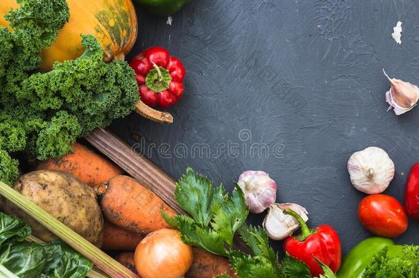 分类关于新鲜的蔬菜.健康的有机的食物观念