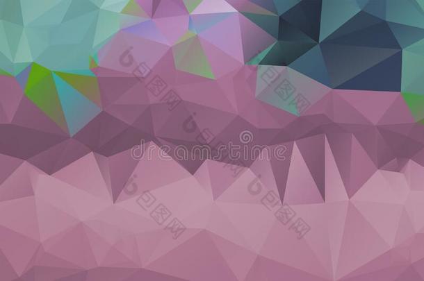 紫色的抽象的几何学的模式,三角形背景,多边形
