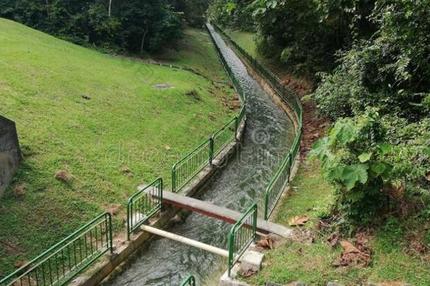 排水频道采用中央的自然储备