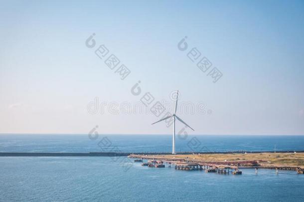 风涡轮机电的发电机可继续的能量采用坂田城镇