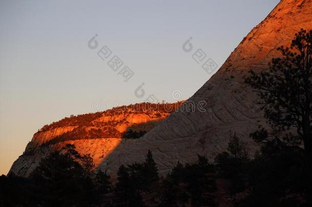 风景优美的原意：耶路撒冷的一个迦南要塞公园风景优美的风景