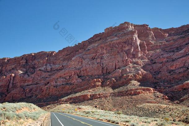 风景优美的亚利桑那州公路