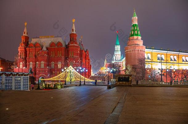 莫斯科城市在夜,俄罗斯帝国