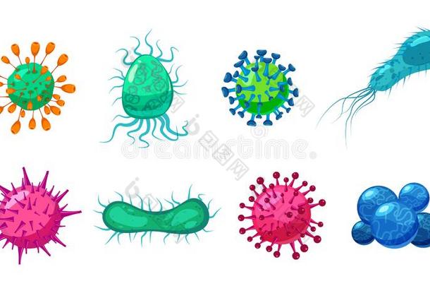 放置病毒细菌微生物微生物疾病-成为的原因对象
