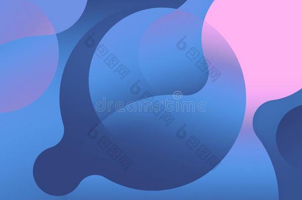 光蓝色颜色现代的液体梯度背景设计.埃斯特拉