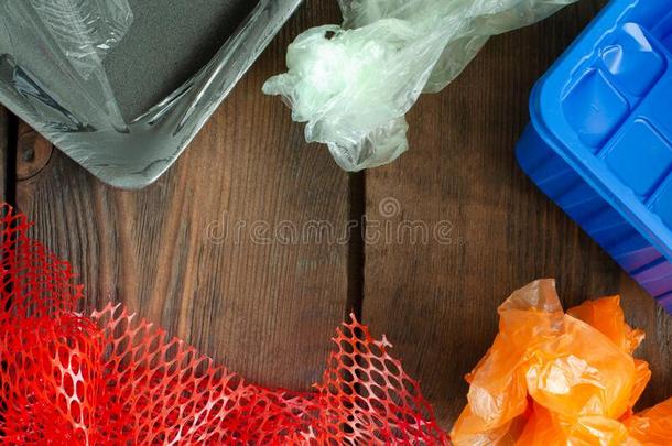 塑料制品浪费和复制品空间采用中心.零度浪费