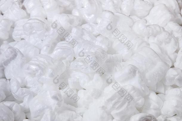 聚苯乙烯或白色的泡沫聚苯乙烯包装