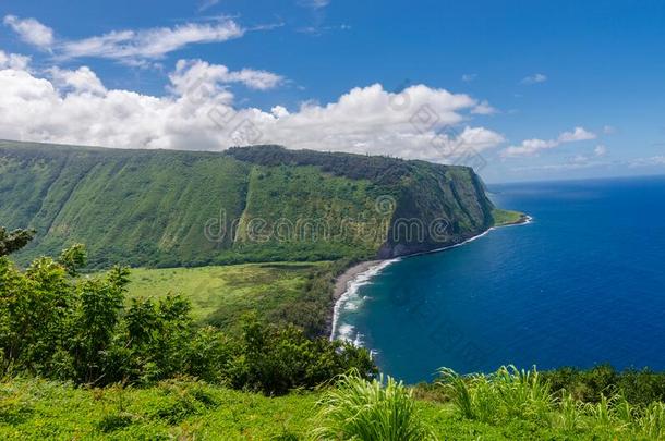 美丽的波皮奥山谷采用大的岛采用美国夏威夷州美利坚合众国