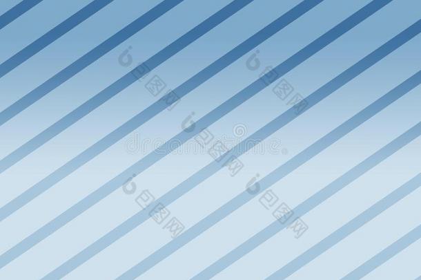 线条条纹现代的蓝色梯度颜色抽象的背景
