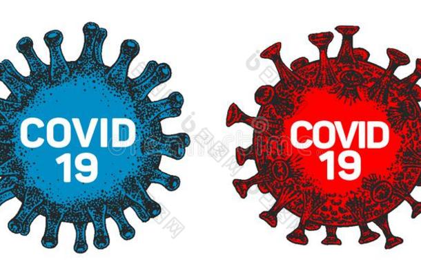 日冕形病毒科维德-19.病毒生物危害警告.未来的后面