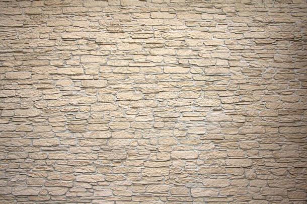 质地关于石头墙,正方形黄色的石灰华瓦片