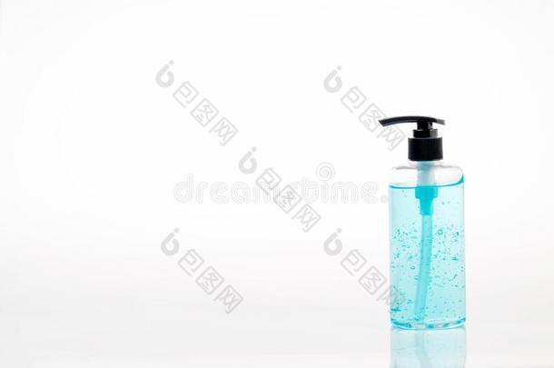 乙醇凝胶瓶子或手消毒杀菌剂bottl乙醇凝胶消毒杀菌剂