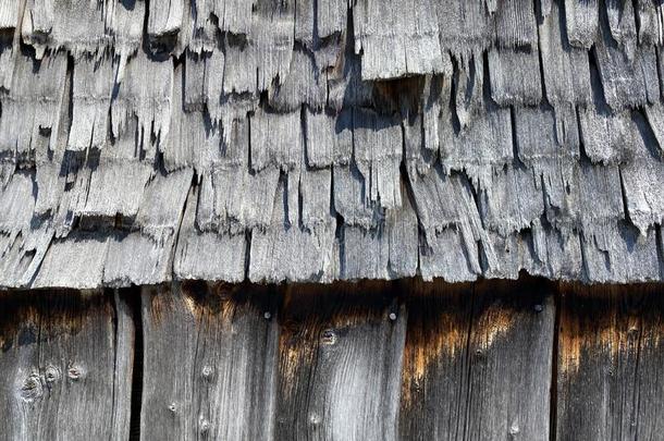 木制的板和木板质地向一老的农舍采用指已提到的人alkali-treatedlipopolysaccharide碱处理的脂多糖,