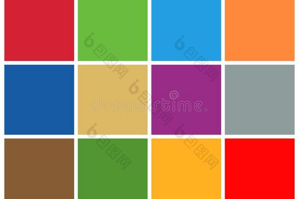 颜色调色板为标识设计,简单的标识颜色计划