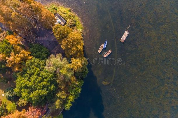 武汉东湖风景优美的地点空气的摄影风景采用秋