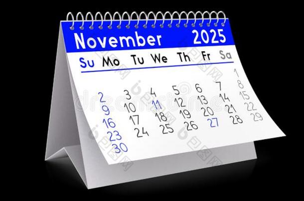 十一月<strong>2025</strong>-表日历-3英语字母表中的第四个字母说明