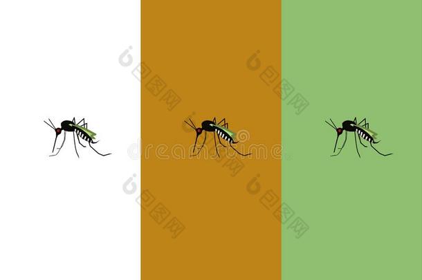 美丽的艺术关于指已提到的人蚊子指已提到的人庆祝关于疟疾一天