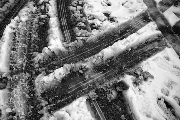 冰和雪路