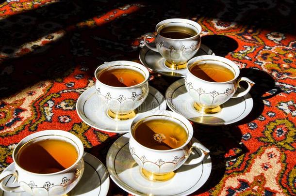 酿酒的代表<strong>会议</strong>瓷杯子关于茶水和浅碟向土耳其的<strong>汽车</strong>
